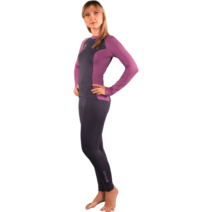 Комплект BTRACE (Футболка с длинными рукавами + кальсоны) женский Soft Outdoor Lady, р. XXL (52-54) Синий V0622 Комплект BTRACE (Футболка с длинными рукавами + кальсоны) женский Soft Outdoor Lady, р. XXL (52-54) Синий V0622