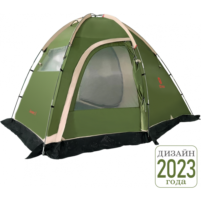 Палатка BTRACE DOME 3, Зеленый T0294 Палатка BTRACE DOME 3, Зеленый T0294