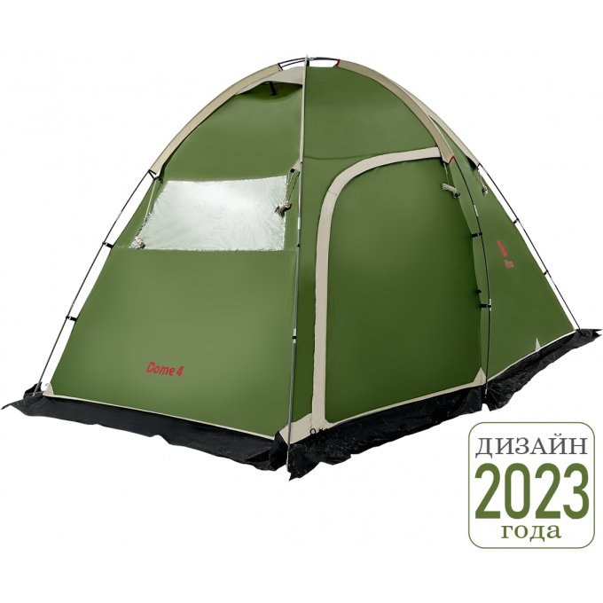 Палатка BTRACE DOME 4, Зеленый T0300 Палатка BTRACE DOME 4, Зеленый T0300